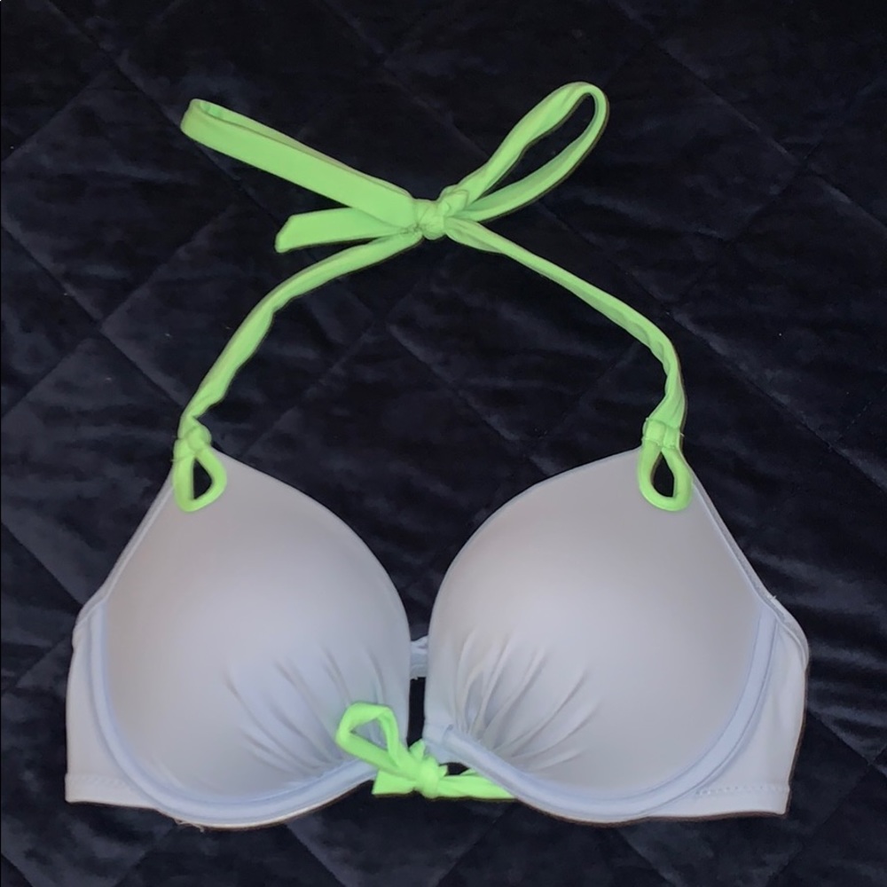 Light Blue Gorgeous VS Push-Up Bikini Top